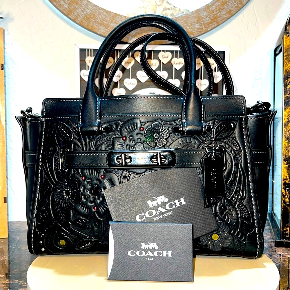 Coach #11854 Swagger 27 With Tea Rose Tooling - Picture 16 of 16
